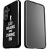 Eat Brains and Zombie On Black Galaxy S25 Impact Case