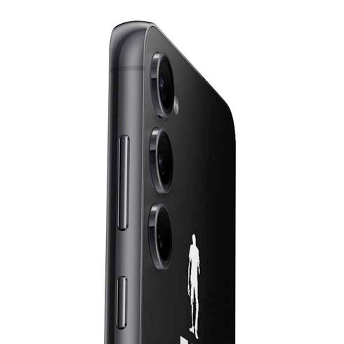 Eat Brains and Zombie On Black Galaxy S25 Plus Skin