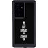 Eat Brains and Zombie On Black Galaxy S24 Ultra Waterproof Case
