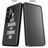 Eat Brains and Zombie On Black Galaxy S26 Ultra Impact Case