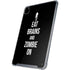 Eat Brains and Zombie On Black iPad Cases