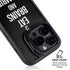 Eat Brains and Zombie On Black iPhone 14 Pro Max Kickstand Case