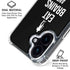 Eat Brains and Zombie On Black iPhone 16 MagSafe Case