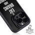 Eat Brains and Zombie On Black iPhone 16 Pro Max Kickstand Case