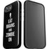 Eat Brains and Zombie On Black iPhone 16e Impact Case