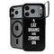 Eat Brains and Zombie On Black iPhone 18 Pro Kickstand Case