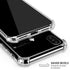 Eat Brains and Zombie On Black iPhone X/XS Clear Case