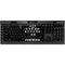 Eat Brains and Zombie On Black K95 RGB PLATINUM Mechanical Gaming Keyboard Skin