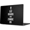 Eat Brains and Zombie On Black Apple MacBook Pro 14-inch Skin