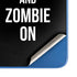 Eat Brains and Zombie On Black Moto G Play 4G (2024) Skin