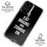 Eat Brains and Zombie On Black Moto G Power 5G (2024) Clear Case