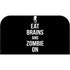 Eat Brains and Zombie On Black Nintendo Switch 2 (2025) with Joy-Con Skin
