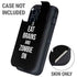 Eat Brains and Zombie On Black Otterbox Defender iPhone Skin