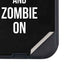 Eat Brains and Zombie On Black Otterbox Defender iPhone Skin