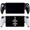 Eat Brains and Zombie On Black PlayStation Portal Remote Player Skin