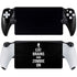 Eat Brains and Zombie On Black PlayStation Portal Remote Player Skin