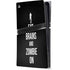 Eat Brains and Zombie On Black PS5 Pro Console Skin