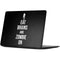 Eat Brains and Zombie On Black Surface Laptop 7 13.8in Skin