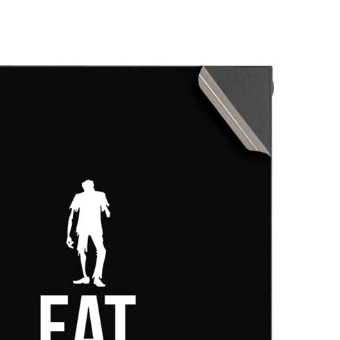 Eat Brains and Zombie On Black XBox Series X Digital Edition Console Skin