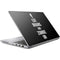 Eat Brains and Zombie On Black HP ZBook Fury 16 G10 Skin