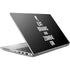 Eat Brains and Zombie On Black HP ZBook Fury 16 G10 Skin