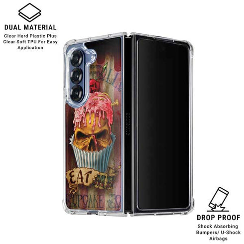 Alchemy Carta Eat Me Galaxy Z Fold6 Clear Case