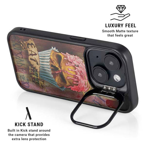 Alchemy Carta Eat Me iPhone 15 Kickstand Case