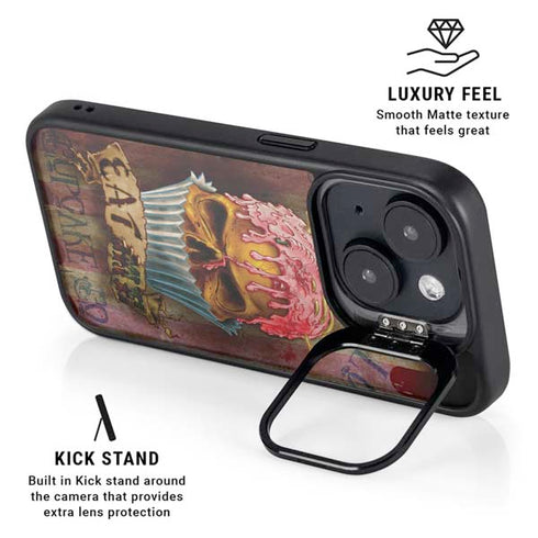 Alchemy Carta Eat Me iPhone 15 Plus Kickstand Case