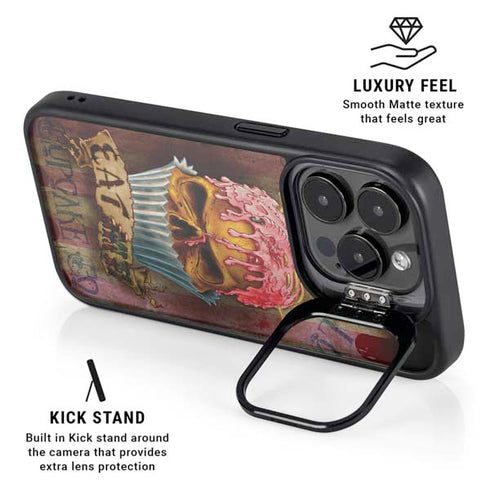 Alchemy Carta Eat Me iPhone 15 Pro Max Kickstand Case