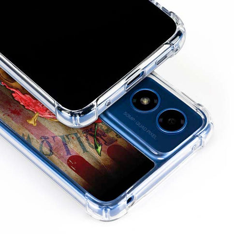 Alchemy Carta Eat Me Moto G 5G (2024) Clear Case