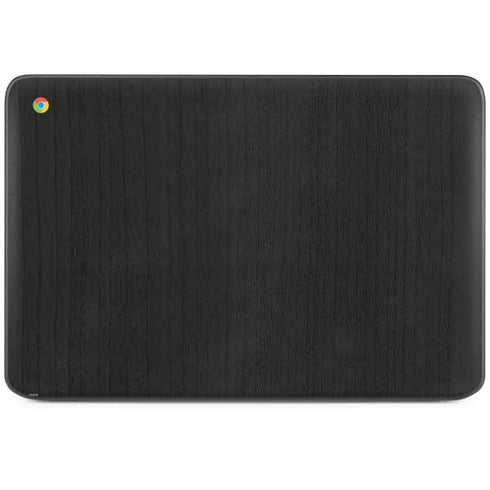 Ebony Wood HP Chromebook Skin