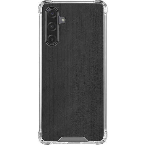 Ebony Wood Galaxy A17 Clear Case