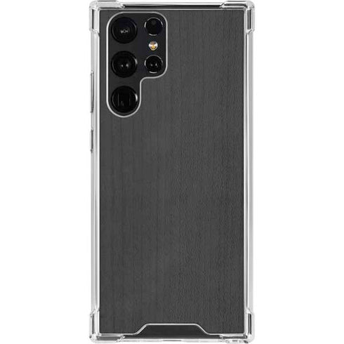 Ebony Wood Galaxy S23 Ultra Clear Case
