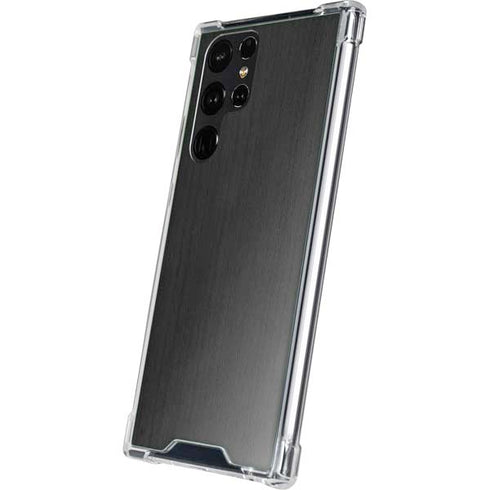 Ebony Wood Galaxy S23 Ultra Clear Case