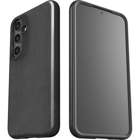 Ebony Wood Galaxy S25 Impact Case