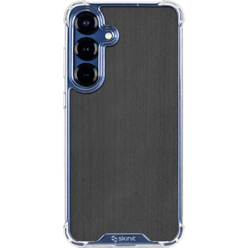 Ebony Wood Galaxy S25 Plus Clear Case