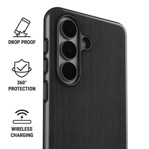 Ebony Wood Galaxy S26 Plus Impact Case