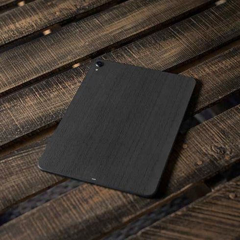 Ebony Wood Apple iPad Pro Skin