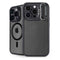 Ebony Wood iPhone 13 Pro Kickstand Case