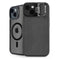 Ebony Wood iPhone 14 Plus Kickstand Case