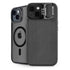 Ebony Wood iPhone 14 Plus Kickstand Case