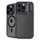 Ebony Wood iPhone 14 Pro Max Kickstand Case