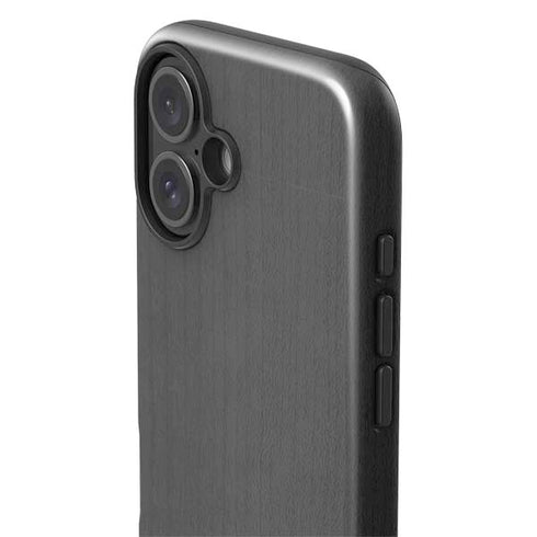 Ebony Wood iPhone 16 Plus Impact Case