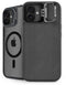 Ebony Wood iPhone 16 Plus Kickstand Case