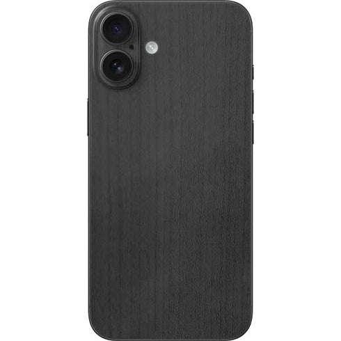 Ebony Wood iPhone 16 Plus Skin