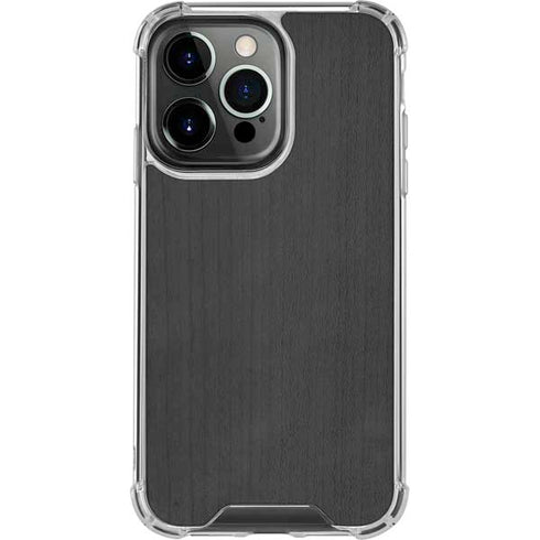 Ebony Wood iPhone 16 Pro Clear Case