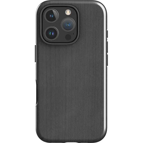 Ebony Wood iPhone 16 Pro Impact Case
