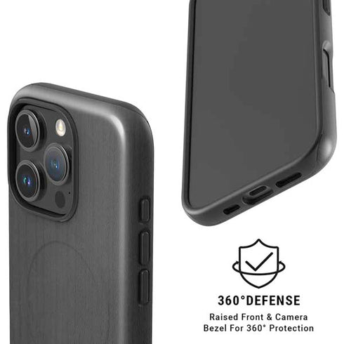 Ebony Wood iPhone 16 Pro Magsafe Impact Case
