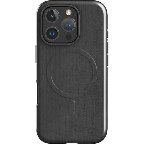 Ebony Wood iPhone 16 Pro Max Magsafe Impact Case