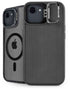 Ebony Wood iPhone 16e Kickstand Case